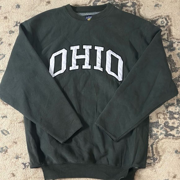 Steve & Barry's Other - Ohio crewneck sweatshirt with a worn-in look streetwear